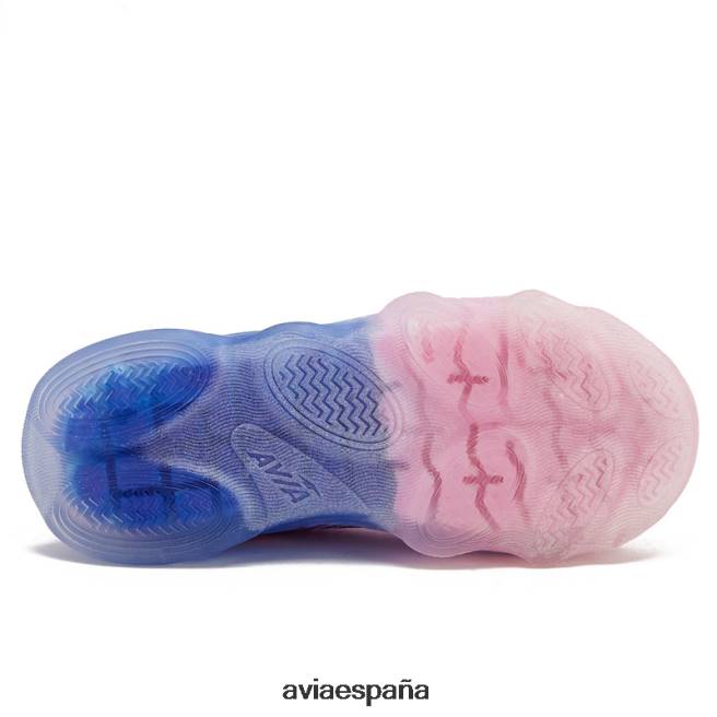 Avia chica avi-encender DVTT66104 blanco/morado oscuro iluminar las zapatillas de deporte