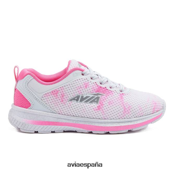 Avia chica avi-factor 2.0 DVTT66101 multicolor/rosa oscuro/blanco resbalón en las zapatillas de deporte