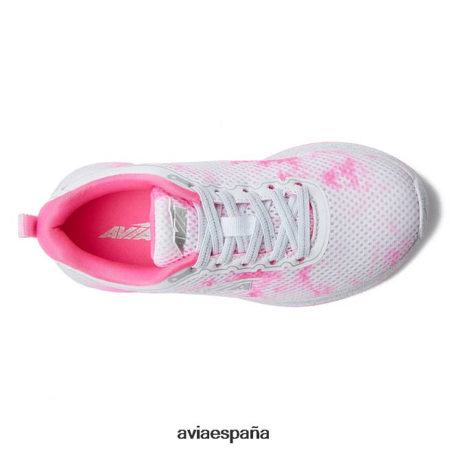 Avia chica avi-factor 2.0 DVTT66101 multicolor/rosa oscuro/blanco resbalón en las zapatillas de deporte