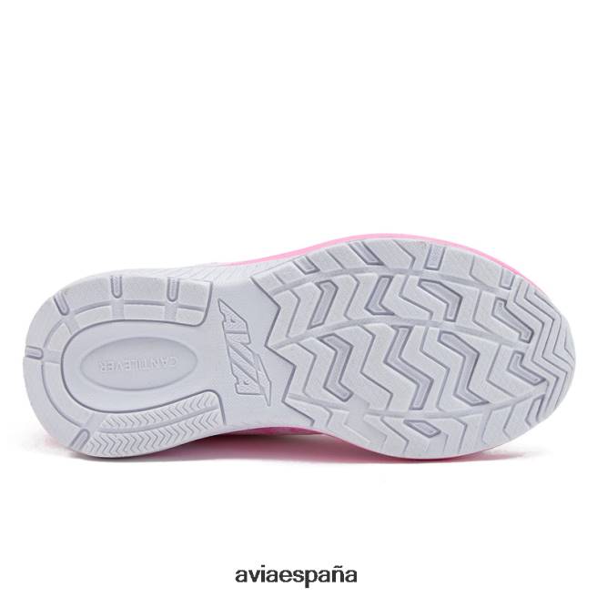 Avia chica avi-factor 2.0 DVTT66101 multicolor/rosa oscuro/blanco resbalón en las zapatillas de deporte