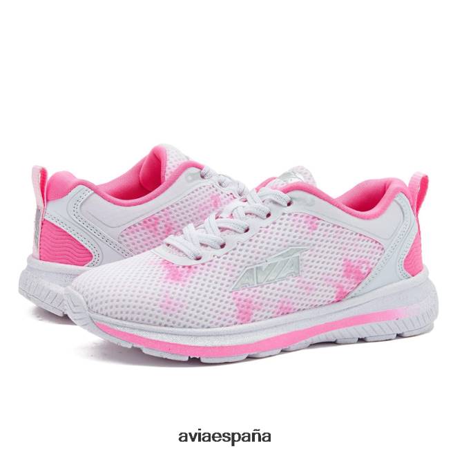 Avia chica avi-factor 2.0 DVTT66101 multicolor/rosa oscuro/blanco resbalón en las zapatillas de deporte