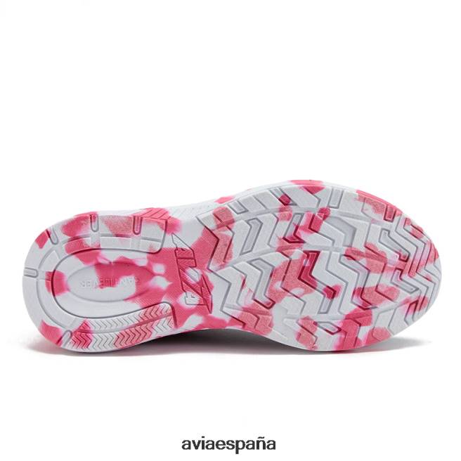 Avia chica avi-factor 2.0 DVTT6698 negro/rosa claro/gris plata resbalón en las zapatillas de deporte