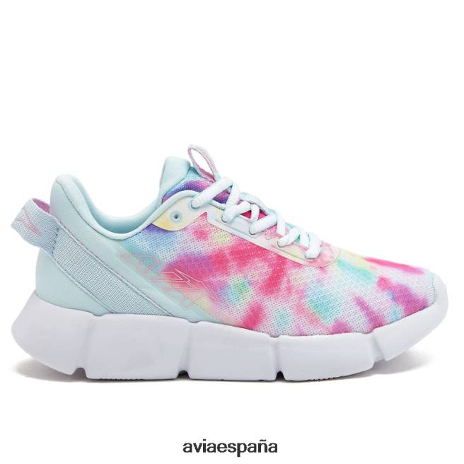 Avia chica avi-blitz DVTT66109 multicolor/azul claro/rosa claro zapatillas deportivas
