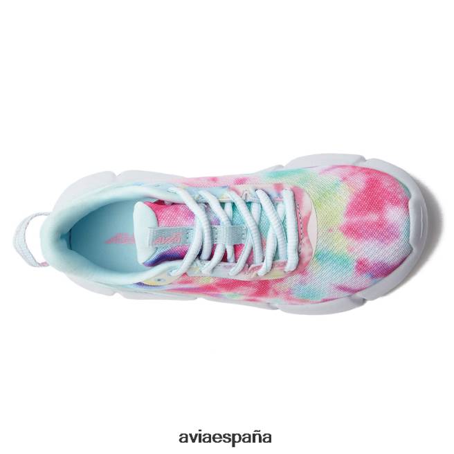 Avia chica avi-blitz DVTT66109 multicolor/azul claro/rosa claro zapatillas deportivas