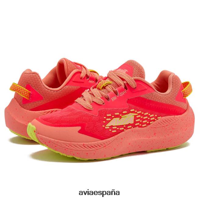 Avia chica avi-tormenta DVTT6692 rosa oscuro/rosa claro/verde claro zapatillas deportivas