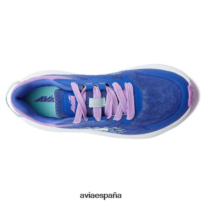 Avia chica avi-tormenta DVTT6693 azul medio/púrpura claro/verde azulado zapatillas deportivas