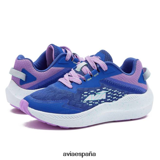Avia chica avi-tormenta DVTT6693 azul medio/púrpura claro/verde azulado zapatillas deportivas
