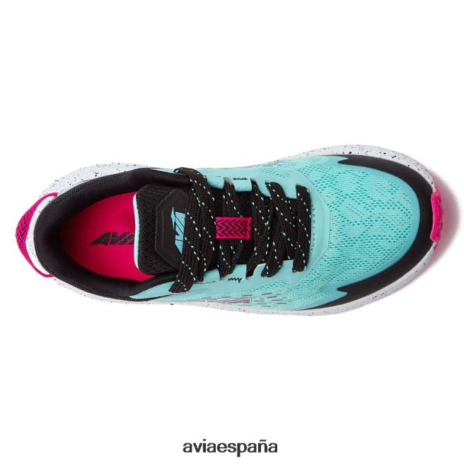 Avia chica avi-tormenta DVTT6694 verde azulado/rosa oscuro zapatillas deportivas
