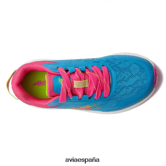 Avia chica avi-tormenta DVTT6695 azul agua/rosa oscuro/verde claro zapatillas deportivas
