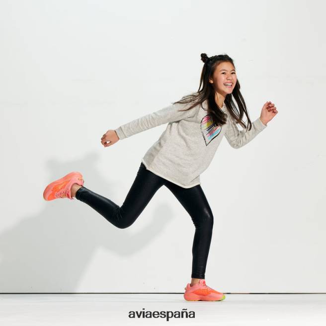 Avia chica avi-tormenta DVTT6696 negro/rosa oscuro/multicolor zapatillas deportivas
