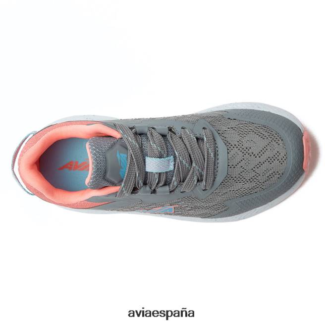 Avia chica avi-tormenta DVTT6697 gris medio/rosa claro/verde azulado zapatillas deportivas