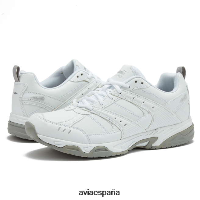 Avia hombres avi-union ii DVTT6651 blanco/gris cromo anti-deslizante