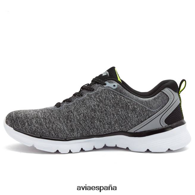 Avia hombres avi-factor 2.0 DVTT6656 gris medio/negro/amarillo correr