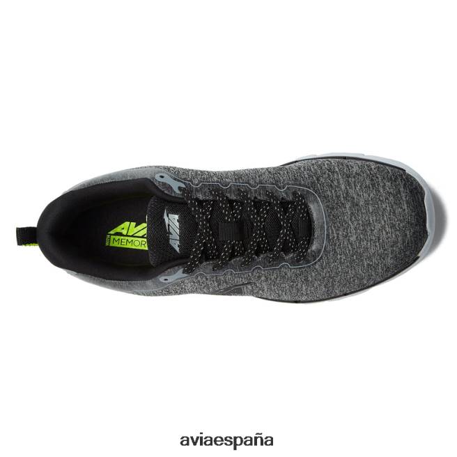 Avia hombres avi-factor 2.0 DVTT6656 gris medio/negro/amarillo correr