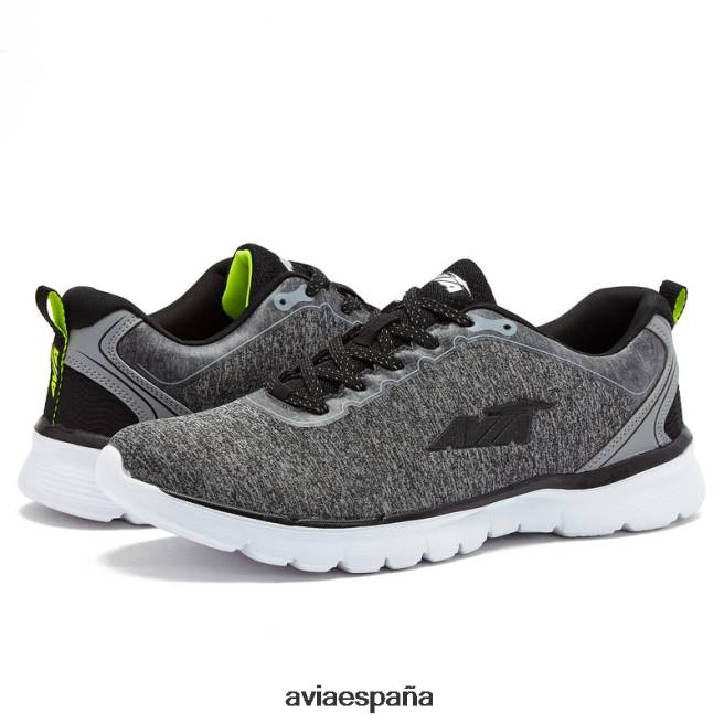 Avia hombres avi-factor 2.0 DVTT6656 gris medio/negro/amarillo correr