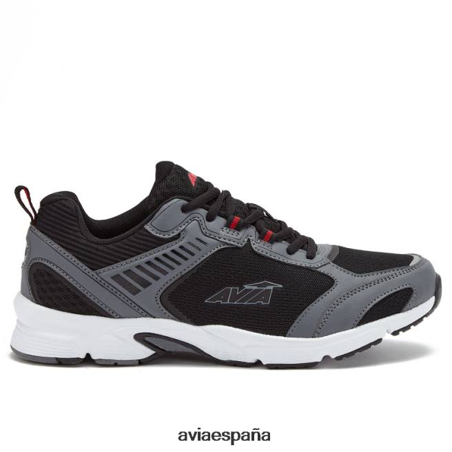 Avia hombres avi-forte 2.0 DVTT6663 negro/gris oscuro/rojo correr