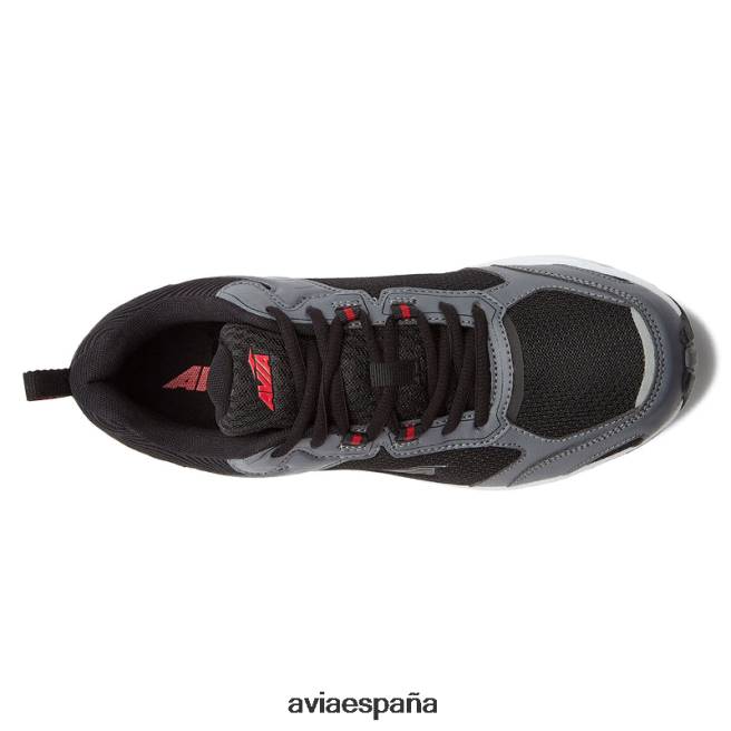 Avia hombres avi-forte 2.0 DVTT6663 negro/gris oscuro/rojo correr