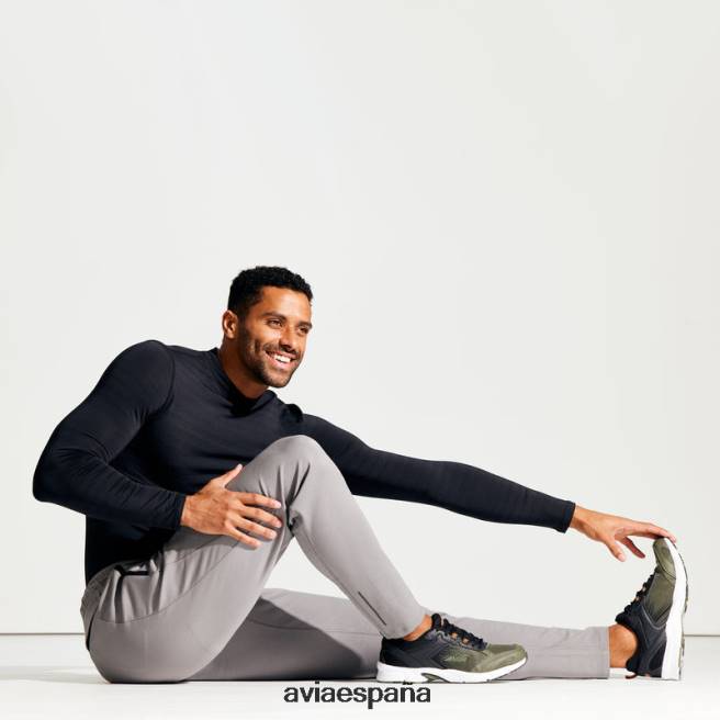 Avia hombres avi-forte 2.0 DVTT6663 negro/gris oscuro/rojo correr