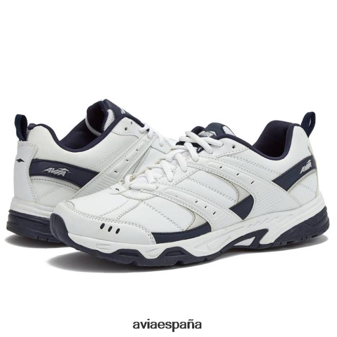 Avia hombres avi-verge DVTT6658 blanco/azul marino rico entrenamiento cruzado