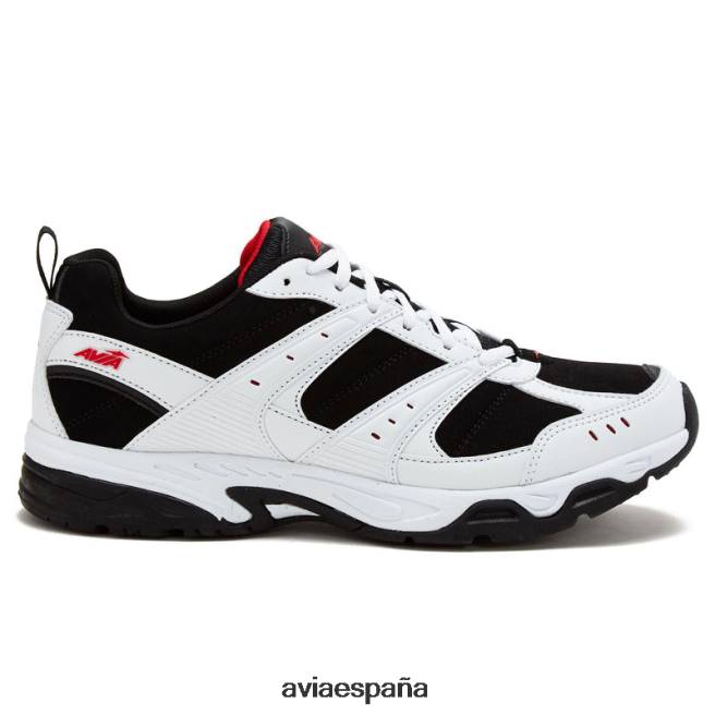 Avia hombres avi-verge DVTT6659 blanco/negro/fuego entrenamiento cruzado
