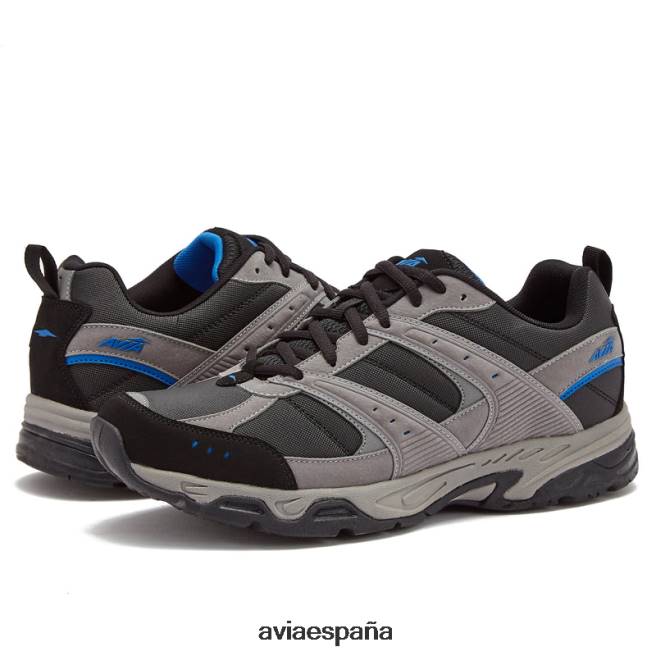 Avia hombres avi-verge DVTT6661 gris/negro/azul entrenamiento cruzado