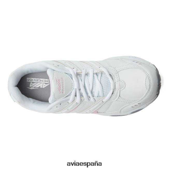 Avia mujer avi-verge DVTT6637 blanco brillante/plata/gris acero entrenamiento cruzado
