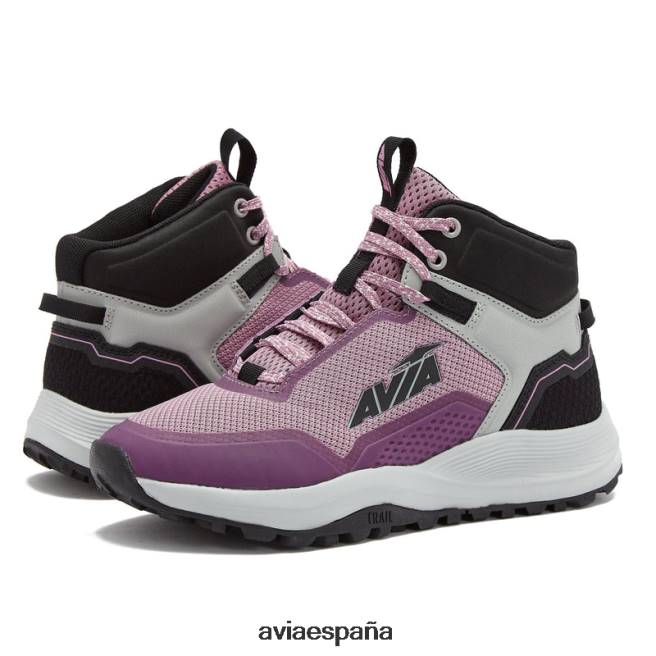 Avia mujer avi-grano DVTT661 negro/morado oscuro/gris plateado senderismo