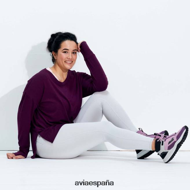 Avia mujer avi-grano DVTT661 negro/morado oscuro/gris plateado senderismo
