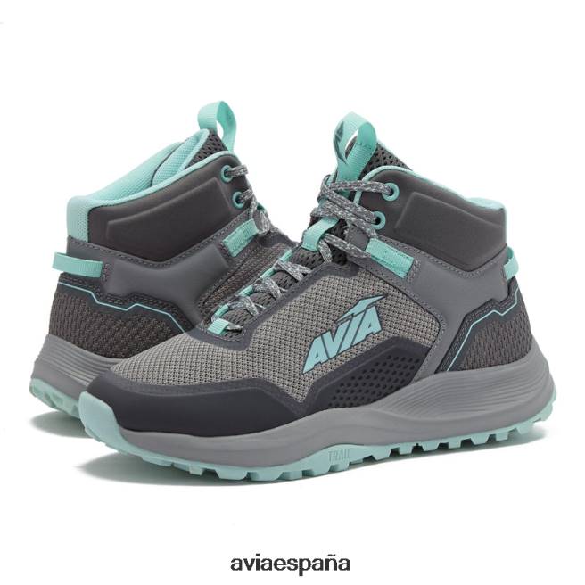 Avia mujer avi-grano DVTT662 gris oscuro/gris medio/verde azulado senderismo