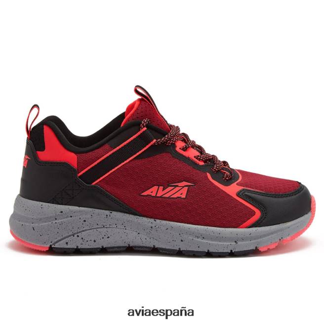 Avia mujer avi-cañón DVTT668 rojo/negro/rosa oscuro sendero y caminar