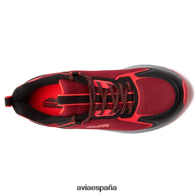 Avia mujer avi-cañón DVTT668 rojo/negro/rosa oscuro sendero y caminar