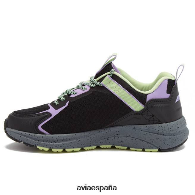Avia mujer avi-cañón DVTT669 negro/morado claro/verde claro sendero y caminar