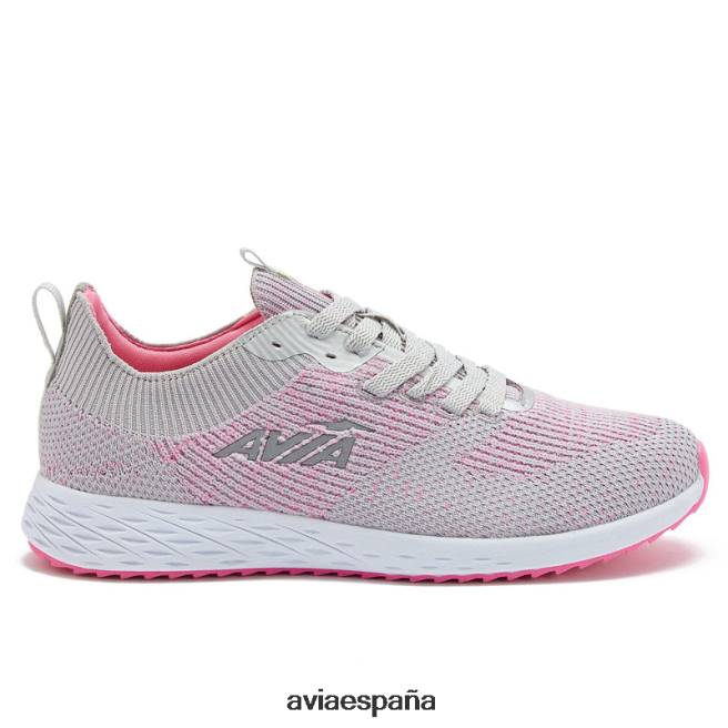Avia mujer avi-hélice DVTT6629 gris plateado/rosa oscuro sendero y caminar