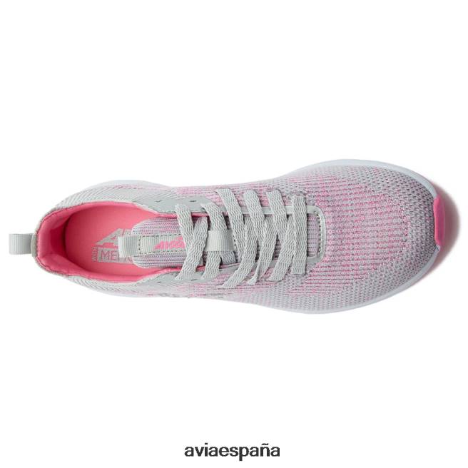Avia mujer avi-hélice DVTT6629 gris plateado/rosa oscuro sendero y caminar