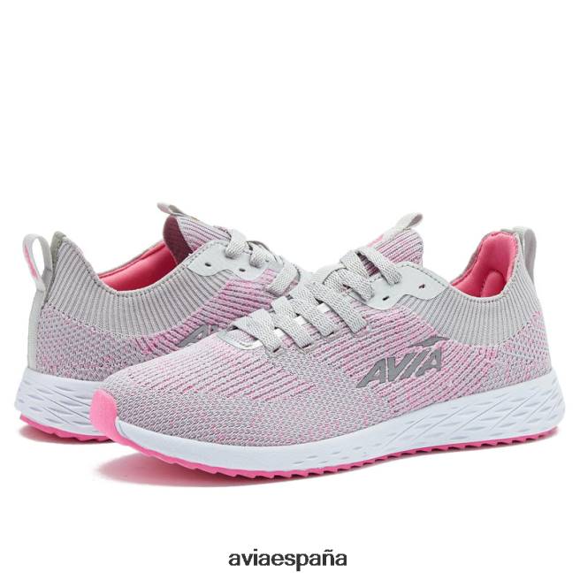 Avia mujer avi-hélice DVTT6629 gris plateado/rosa oscuro sendero y caminar