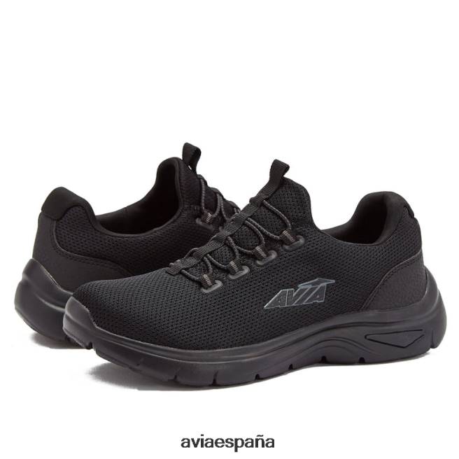 Avia mujer avi-unión DVTT6618 negro/gris oscuro/gris plata zapatillas