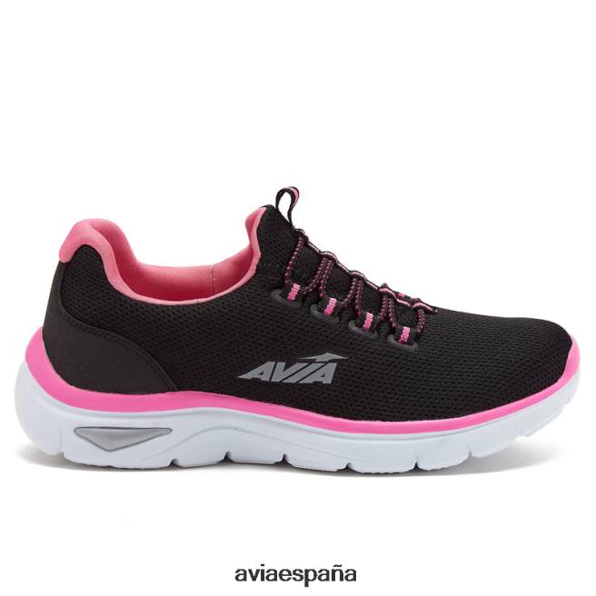 Avia mujer avi-unión DVTT6620 negro/rosa oscuro/gris plata zapatillas