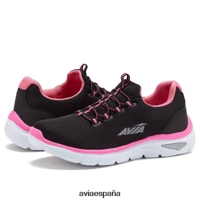 Avia mujer avi-unión DVTT6620 negro/rosa oscuro/gris plata zapatillas