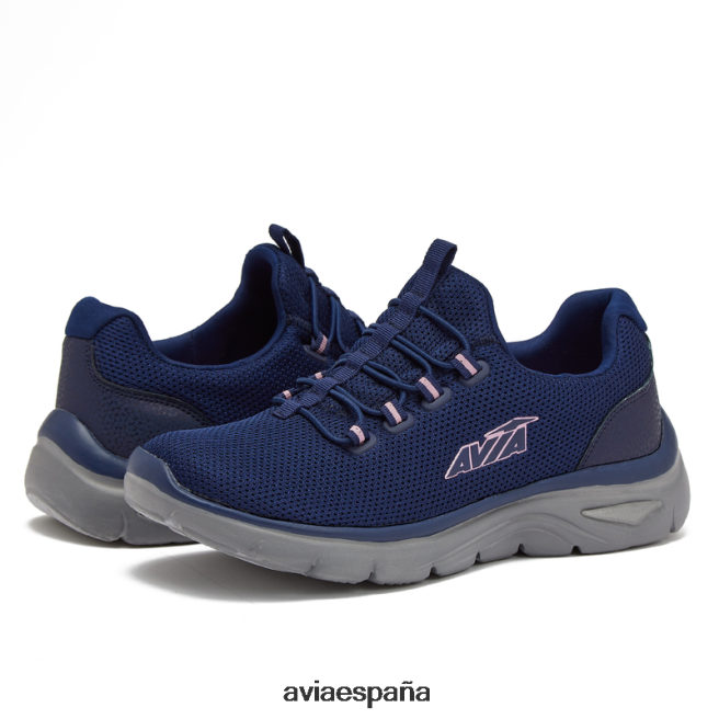Avia mujer avi-unión DVTT6623 morado oscuro/gris plateado/azul claro zapatillas