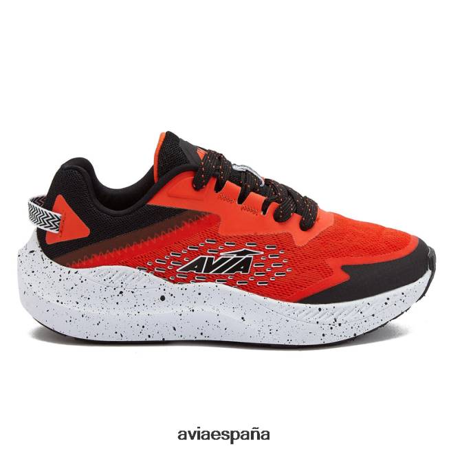 Avia chico avi-tormenta DVTT6681 negro rojo zapatillas deportivas