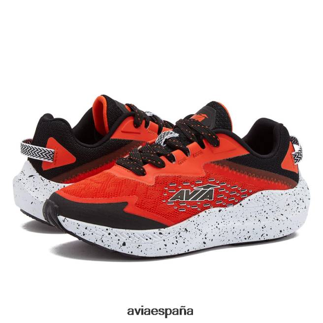 Avia chico avi-tormenta DVTT6681 negro rojo zapatillas deportivas