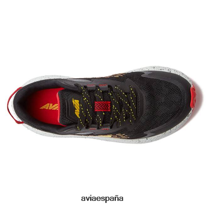 Avia chico avi-tormenta DVTT6682 negro/rojo/amarillo zapatillas deportivas