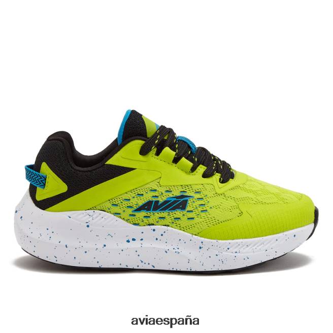 Avia chico avi-tormenta DVTT6683 verde claro/negro/azul aguamarina zapatillas deportivas