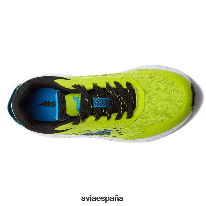 Avia chico avi-tormenta DVTT6683 verde claro/negro/azul aguamarina zapatillas deportivas